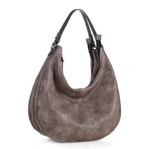 LARGE STONE HOBO BAG. 15x11.5x5.5. SEE 29026 FOR MORE COLORS