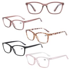 LARGE STYLISH READING GLASSES. 12 PC