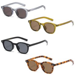 TRENDY ROUND SUNGLASSES. 12 PC