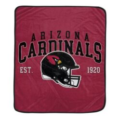 ARIZONA CARDINALS VINTAGE ARCH FLEECE BLANKET
