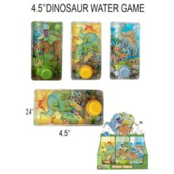 24 PC DINOSAUR WATER RING TOSS TOY WITH DISPLAY