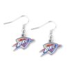 OKLAHOMA CITY THUNDER LICENSED PIERCED EARRINGS. SOLD IN SETS OF 3 ONLY