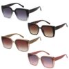 FASHION SQUARE SUNGLASSES . 12 PC