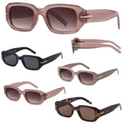 THICK FRAME RECTANGLE SUNGLASSES. 12 PC