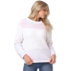 PASTEL COLOR BLOCK ULTRA SOFT SWEATER