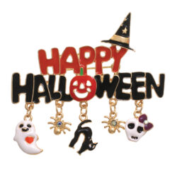 ENAMEL HAPPY HALLOWEEN PIN