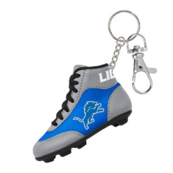 DETROIT LIONS LICENSED CLEAT CHARM KEYCHAIN. SOLD IN SETS OF 2 ONLY