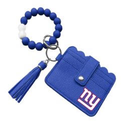 NEW YORK GIANTS LICENSED BRACELET WALLET. SOLD IN SETS OF 2 ONLY