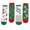 SOFT FUZZY CHRISTMAS SOCKS. 4 PC PACK